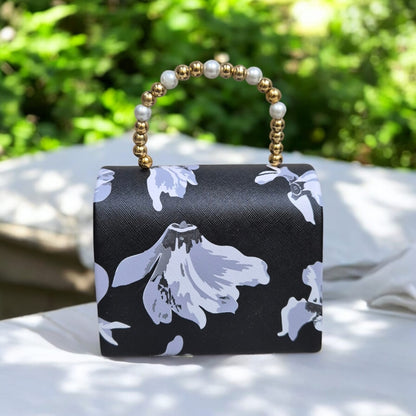 BLACK BUTTERFLY MINI PURSE